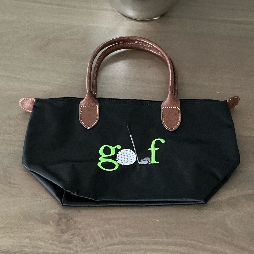 Black and Brown Tote Bag